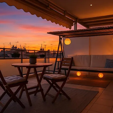 Sunset Sky Lounge - Chic Penthouse In *